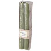 Boltze Melia Stabkerze 20 cm grün 4 St.