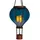 Bonetti Solarleuchte blau 40,5 cm inkl. Metallkette