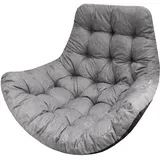 Bjird Auflage 100 x 120 cm grau 1-tlg.