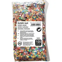 TIB Konfetti Papier bunt 15101 100g