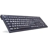 LogicKeyboard LKB-LPWB-BJPU-DE schwarz/weiß