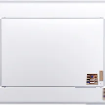 Legamaster Whiteboard 100 x 150 cm Grau/Weiß