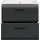 WELLTIME Waschbeckenunterschrank FLORENZ 60 x 53 cm Schwarz