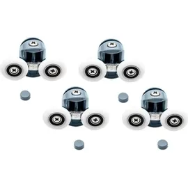 Iso Trade Rollen für Duschkabinen 8er Set