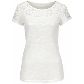 VIVANCE Kurzarmshirt beige 36/38