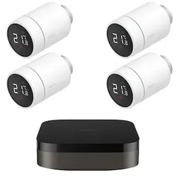 Aqara Starter Set Smarte Heizung • 4x Thermostat • Hub M3
