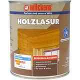 Wilckens Holzlasur LF, 0,75l, innen und außen, wasserbasiert, silbergrau