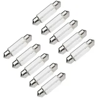 WITTKO-WARE WITTKOWARE 10 Stück Soffitten-Lampe in Röhrenform, 8x31mm, S7,