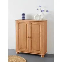 OTTO home Highboard 85 x 95 x 34 cm Braun / Beige
