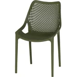 Siena Garden District Stapelsessel 50 x 60 x 81 cm olive