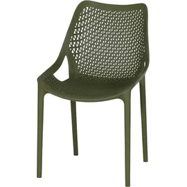 Siena Garden District Stapelsessel 50 x 60 x 81 cm olive