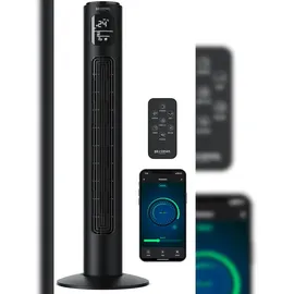 Brandson DC Turmventilator mit Fernbedienung Schwarz