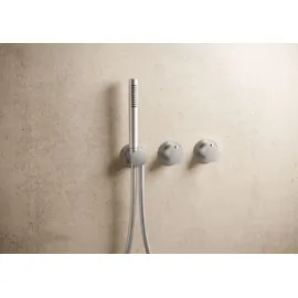 Herzbach MODUL7 Thermostat-Wannenbatterie Edelstahl