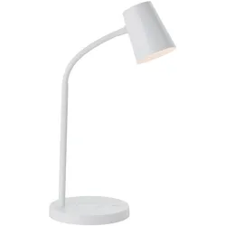 BRILLIANT Illa LED Tischleuchte Induktionsladeschale weiß   1x LED integriert, 5.5W LED integriert, (Lichtstrom: 780lm, Lichtfarbe: 3000K)