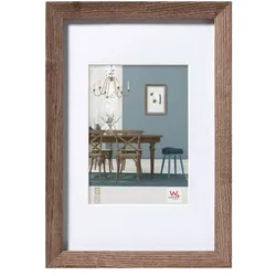 Walther Fiorito nussbaum   20x30 Holz inkl. Passepartout   EF030N