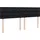 vidaXL Boxspringbett 180 x 200 cm Schwarz