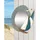 Gilde Spiegel Bootstour 54 x 66 cm Blau/Braun/Weiß
