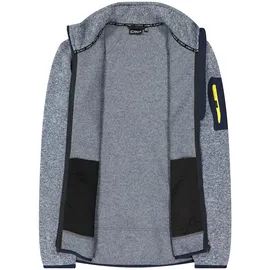 CMP Herren Unterjacke Herren Fleecejacke, Größe 54 in Grau B.Blue-Bluestone 10NU