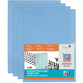 Oxford Sichthüllen DIN A4 Fard'Liss, PVC 0,20 mm, blau