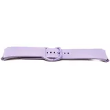 system-s Armband 22 mm aus Silikon für Samsung Galaxy Watch 6 Smartwatch in Lila