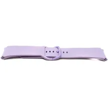 system-s Armband 22 mm aus Silikon für Samsung Galaxy Watch 6 Smartwatch in Lila