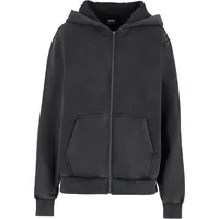 URBAN CLASSICS Zip-Kapuzenpullover in magnet, | Gr.: XS