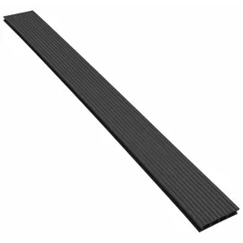 vidaXL Terrassendiele 14 x 400 cm schwarz