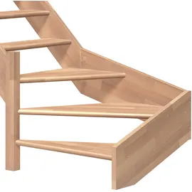 DOLLE Raumspartreppe Paris 1⁄4 gewendelt  Buche