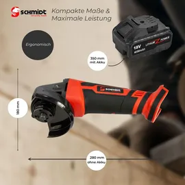 SCHMIDT security tools AG-115 inkl. 4,0 Ah Akku + Ladegerät