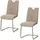 Hti-Living Schwingstuhl Polyester taupe/antikhellbraun 2er Set