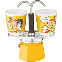 Bialetti Mini Express Lichtenstein gelb