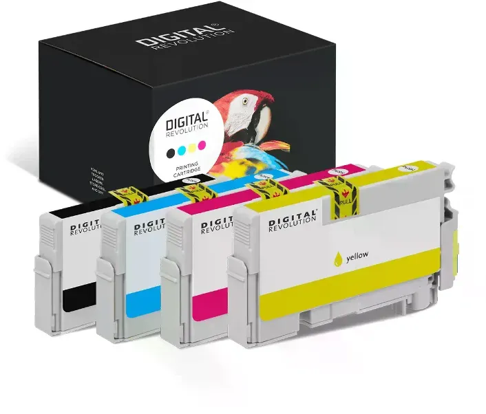 4 Digital Revolution Tinten ersetzt Epson C13T05G640 405 Multipack KCMY