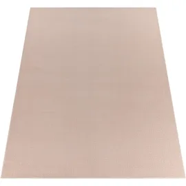 MY HOME Teppich MY HOME "Ciney, LAGERRÄUMUNG" Gr. 1, beige, B:60cm H:16mm L:100cm, Polyester, Teppiche, Teppich, Kurzflor, Hoch-Tief Effekt, Uni Farben, Scandi Design, besonders weich