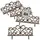 Hti-Living Zierzaun 792 x 31,5 cm Gold