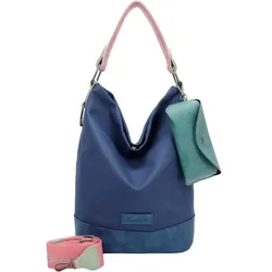 Fritzi aus Preußen Schultertasche Izzy07 Olga aus veganen und recycelten Materialien Handtaschen   Blau Damen 