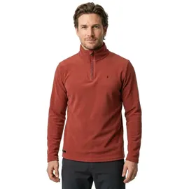 Protest Fleece Sweatshirt 1/4-Reißverschluss Barn Red L