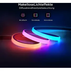Govee Neon Gaming Tischleuchte Mehrfarbig 3 m