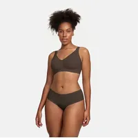 creamy fabrics Comfort Minimizer BH – Damen BH ohne Bügel – Bequemer Leichter bügelloser Push-Up BH – Nahtloser Soft-BH mit herausnehmbaren Cups – Entlastet Schulter & Rücken – Normale & Große Größen - L