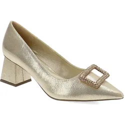 Goldene Pumps Menbur Elegante Damenschuhe, 40