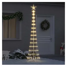 vidaXL LED-Weihnachtsbaum 70 x 70 x 250 cm Warmes Weiß