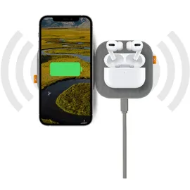 Xtorm Wireless Drahtloses Ladegeräte Duo - 15 W - Grau