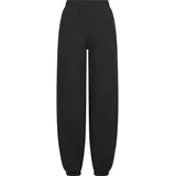 URBAN CLASSICS Fluffy Sweatpants Schwarz XS