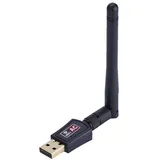 Tangxi USB WiFi Netzwerkkarte, Mini 600M Externer Dual-Band 2,4G/5G WiFi USB Adapter Empfänger Drahtlose Netzwerkkarte mit Antenne für Win XP/7/8/10 Linux Mac