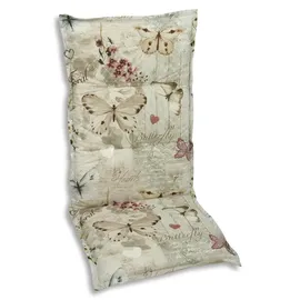 GO-DE Hochlehner-Auflage 120 cm x 50 cm x 6 cm, beige