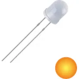 Quadrios LED, bedrahtet Gelb Rund 3 mm 700 mcd, 30°
