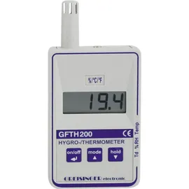 Greisinger GFTH 200 Luftfeuchtemessgerät (Hygrometer) 0 % rF 100 % rF Taupunkt-/Schimmelwarnanzeige