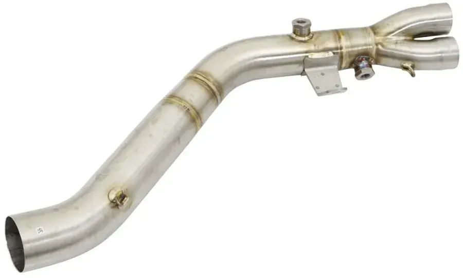 Akrapovic L-y9r4 Stainless Steel Verbindungsrohr - Silver - One Size
