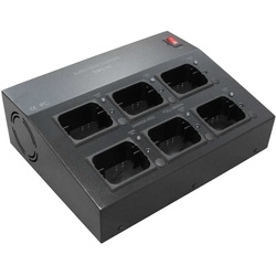 Profiladegerät für Kransteuerungsakkus für bis zu 6 Akkus gleichzeitig passend für Hetronic Mini