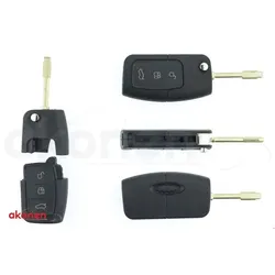 B CAR Gehäuse, Autoschlüssel Universal  004FD005