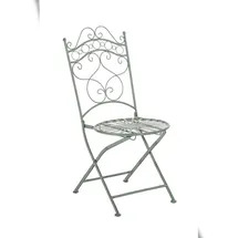 CLP Indra Gartenstuhl 40 x 50 x 92 cm antik-grün klappbar